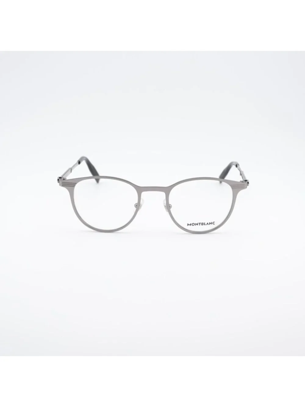 Montblanc MB0095O 003 Unisex Eyeglasses Ruthenium 48mm Square Frame